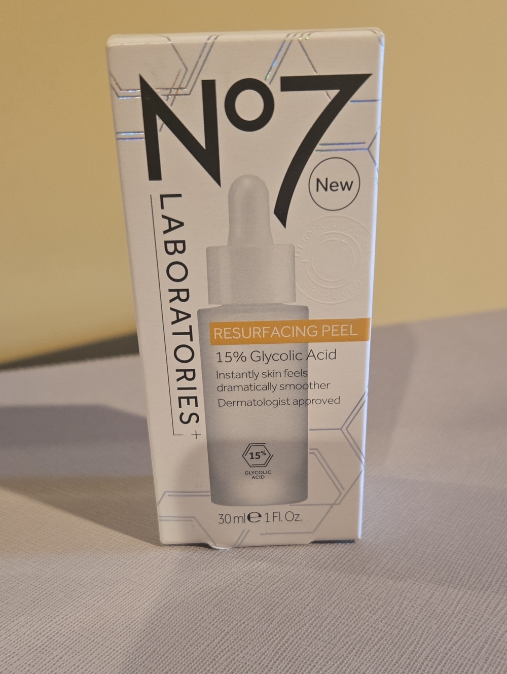 No 7 Rrsurfacing Peel 15% Glycolic Acid New In Box/Never Used